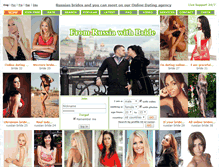 Tablet Screenshot of brides-from.ru